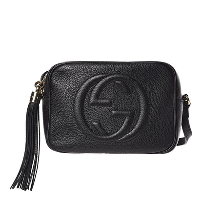 Gucci Pebbled Calfskin Small Soho Disco Bag Black 1 of 11
