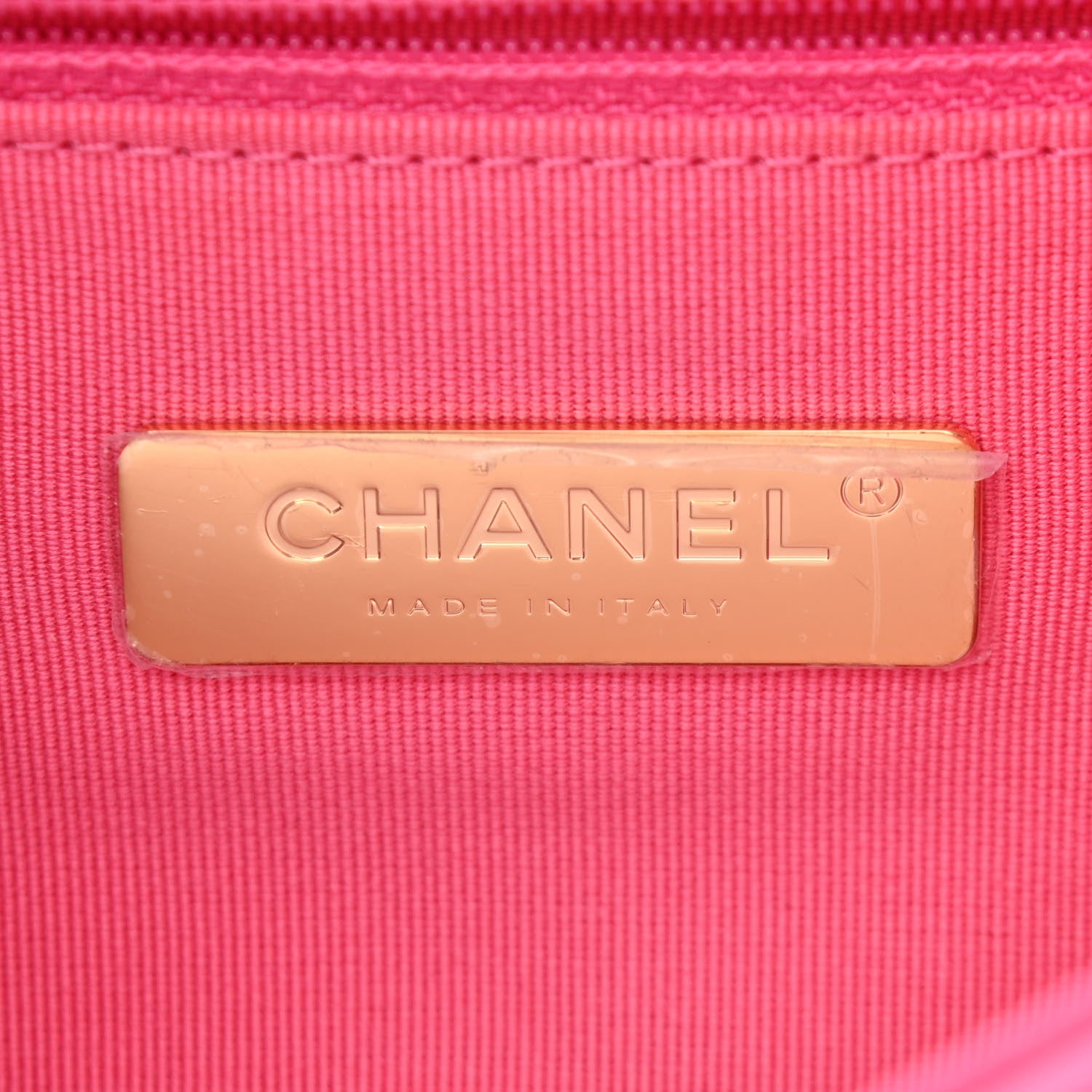 Chanel Lambskin Quilted Medium Chanel 19 Flap Pink 6 of 11
