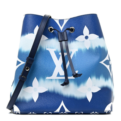 Louis Vuitton Monogram Escale Neonoe MM Blue 1 of 14