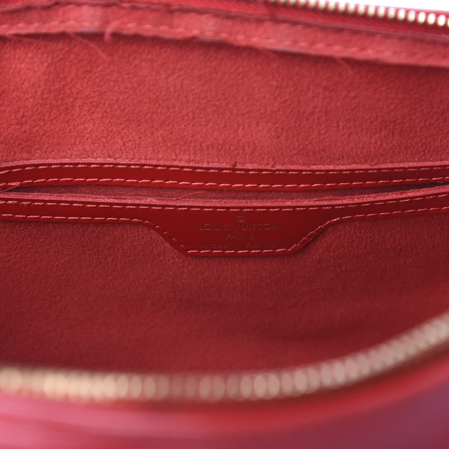 Louis Vuitton Epi Soufflot Red 8 of 10