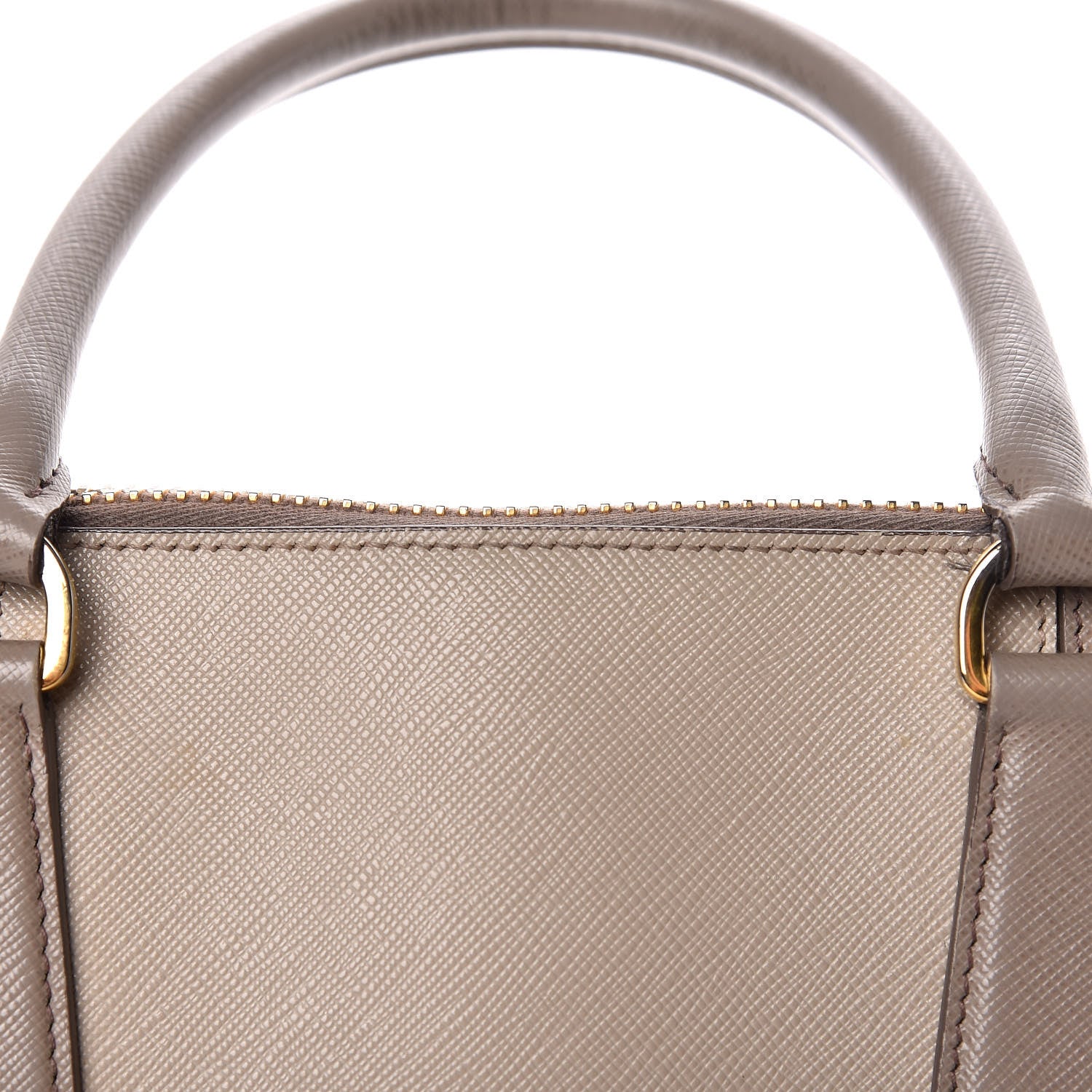 Prada Saffiano Lux Bi-Color Promenade Tote Argilla Pomice 14 of 19