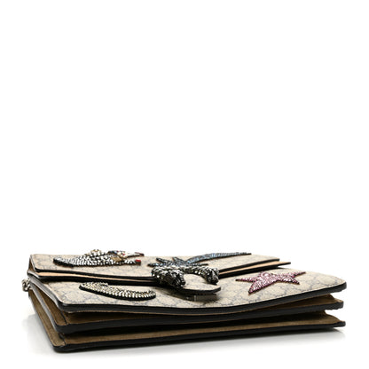 Gucci GG Supreme Monogram Shooting Star Embroidered Medium Dionysus Shoulder Bag Beige 4 of 11