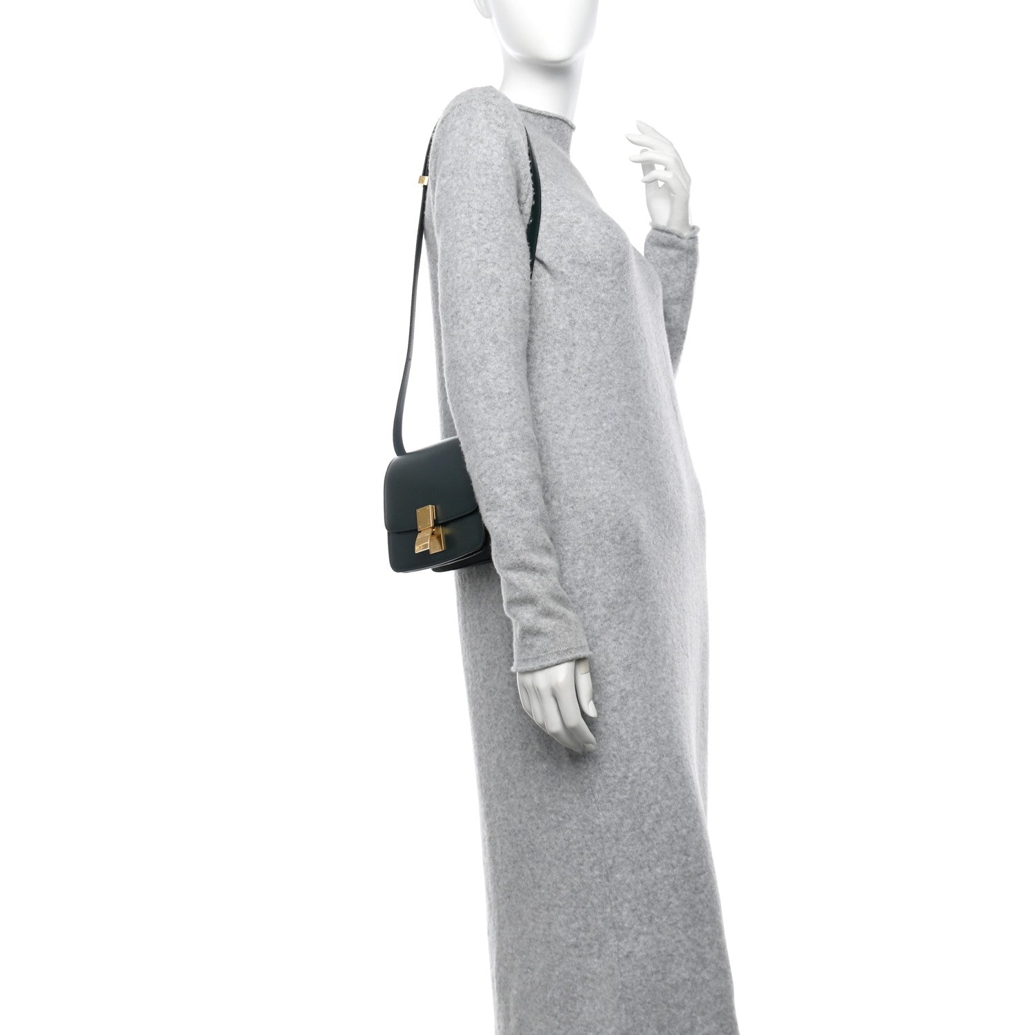 Celine Box Calfskin Small Classic Box Flap Bag Amazone 2 of 10