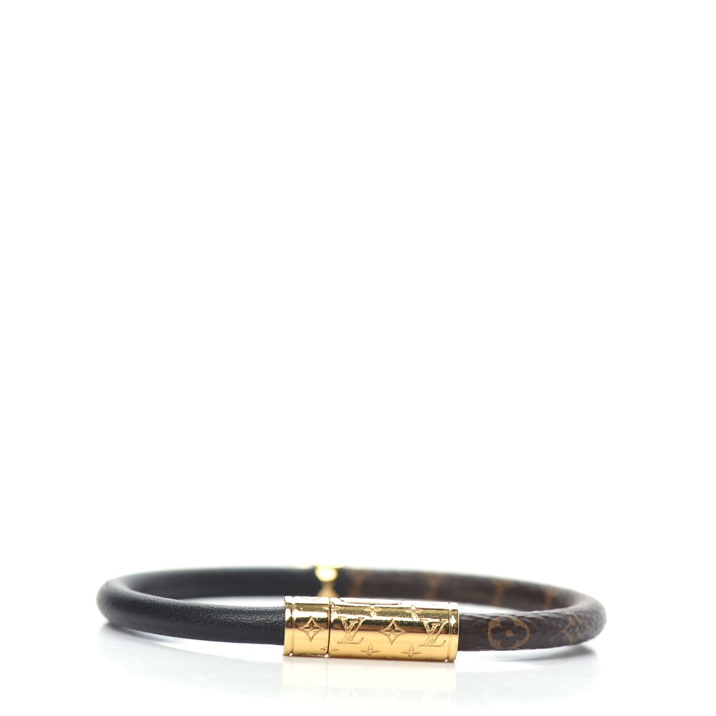 Monogram Daily Confidential Bracelet 17 Black