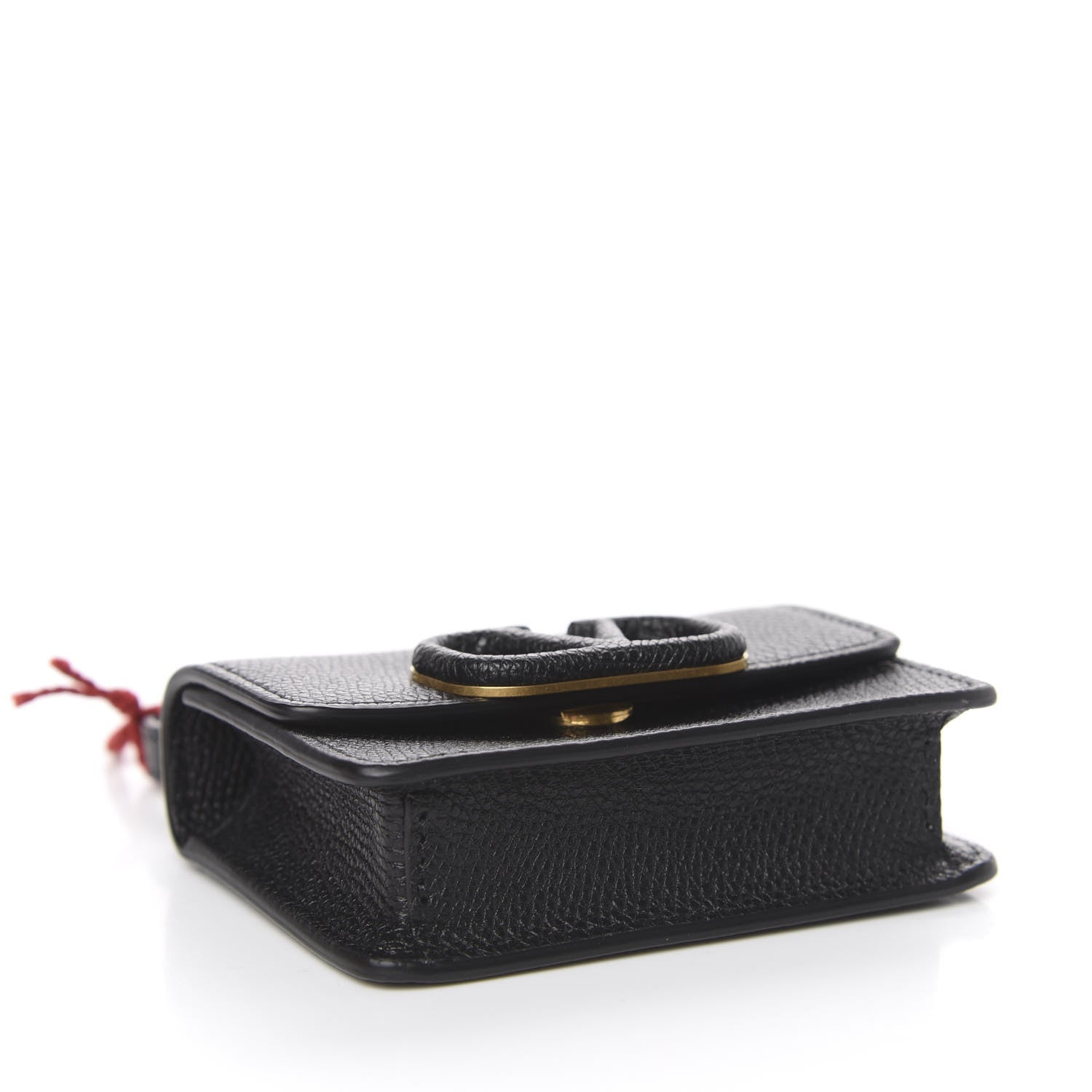 Valentino Garavani Grained Calfskin Mini VSling Shoulder Bag Black 4 of 10