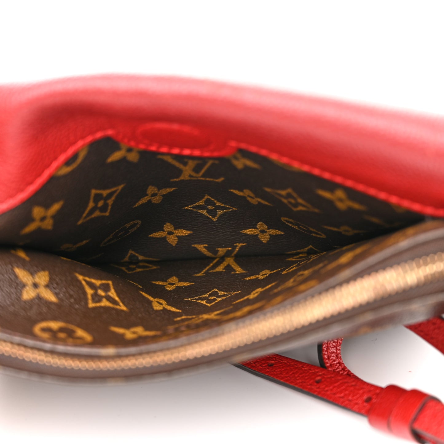Monogram Twice Pochette Cherry