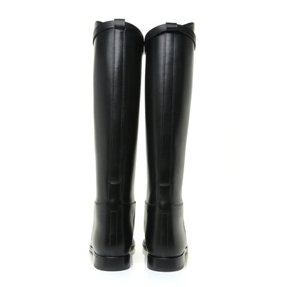 Hermes Box Kelly Jumping Boots 40.5 Black 5 of 15