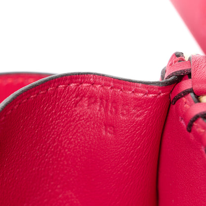 Hermes Wicker Swift Picnic Birkin 25 Naturel Framboise 6 of 13