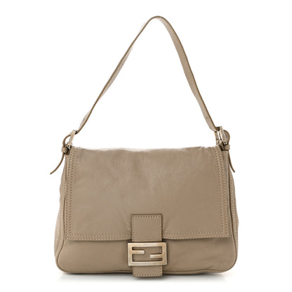 Fendi Nappa Mama Baguette Beige 1 of 11