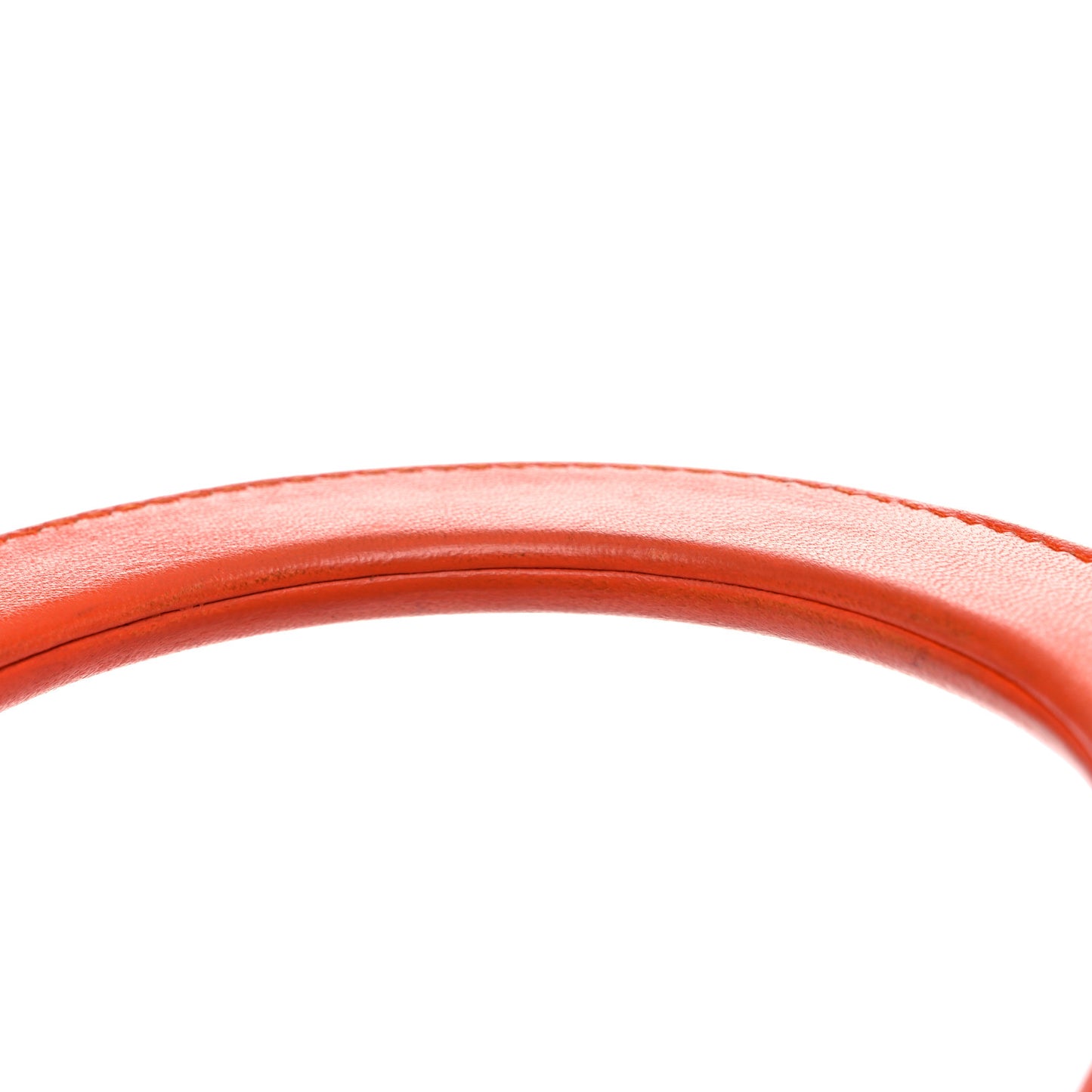 Lambskin Cannage Medium Lady Dior Orange