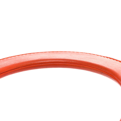 Christian Dior Lambskin Cannage Medium Lady Dior Orange 25 of 25