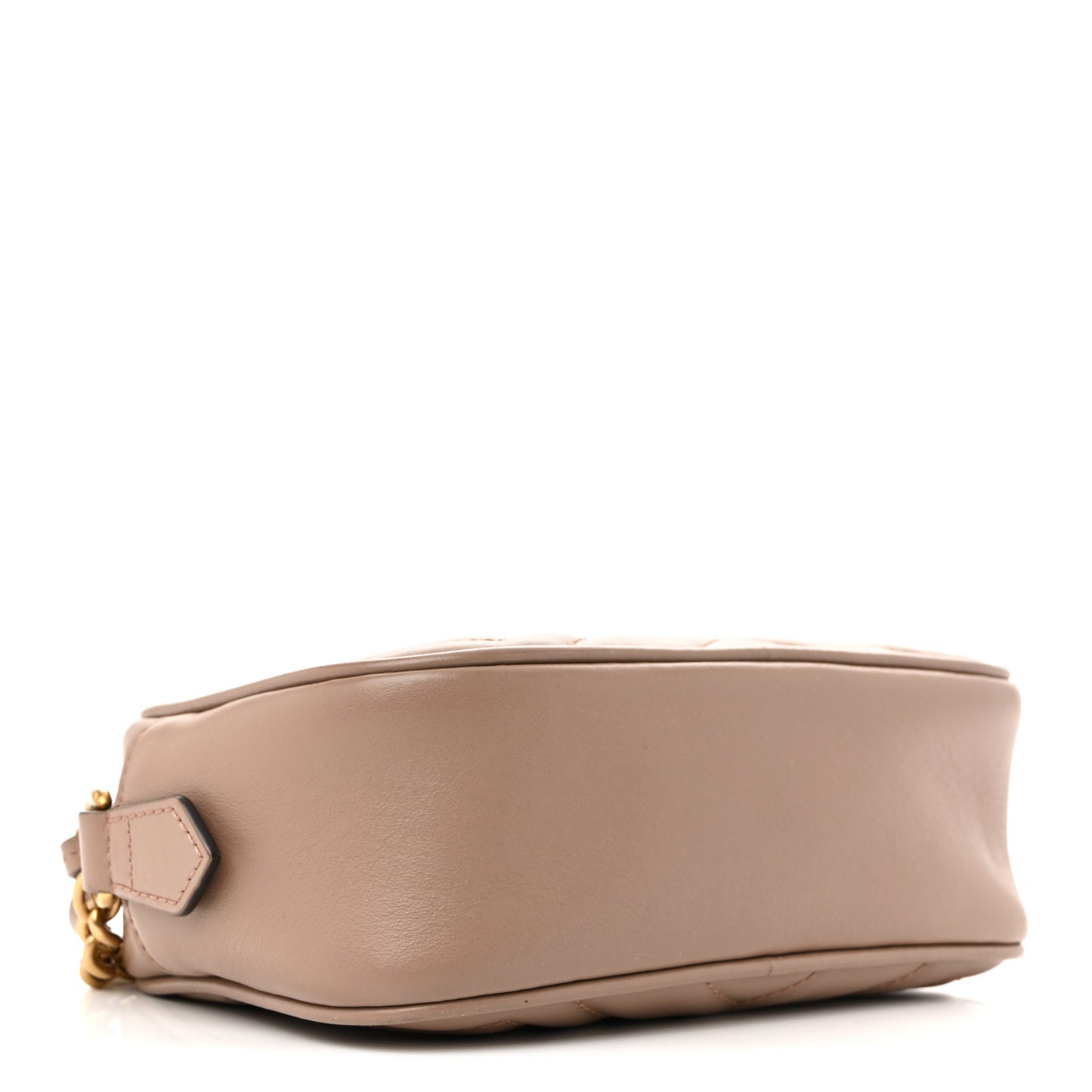 Calfskin Matelasse Mini GG Marmont Chain Shoulder Bag Porcelain Rose