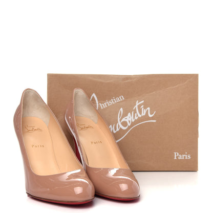 Christian Louboutin Patent Simple 85 Pumps 42 Nude 10 of 10