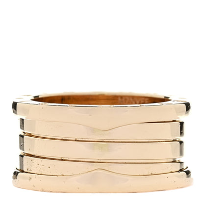 Bulgari 18K Yellow Gold B.Zero1 Four-Band Ring 54 6.75 3 of 6