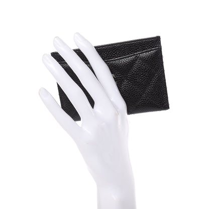 Chanel Caviar Quilted Card Holder Black 2 of 9