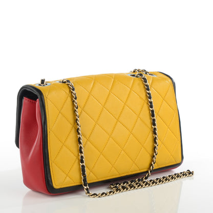 Chanel Lambskin Quilted Medium Graphic Flap Multicolor 3 of 8