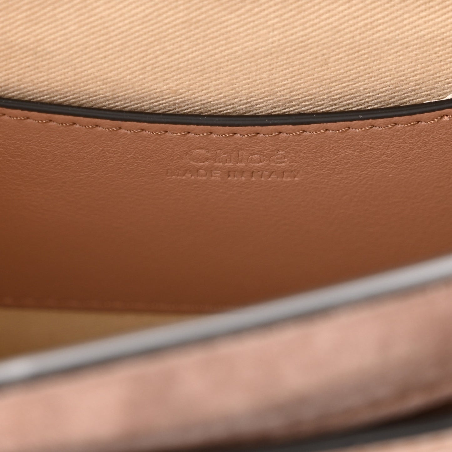 Calfskin Crocodile Embossed Small Tess Bag Woodrose