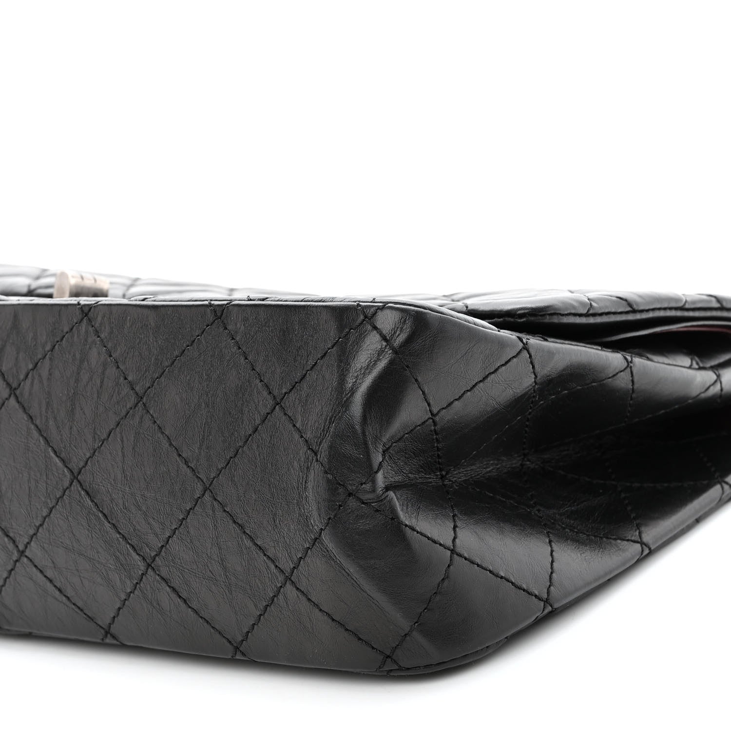 Chanel Aged Calfskin Quilted 2.55 Reissue 227 Flap Black 10 of 11