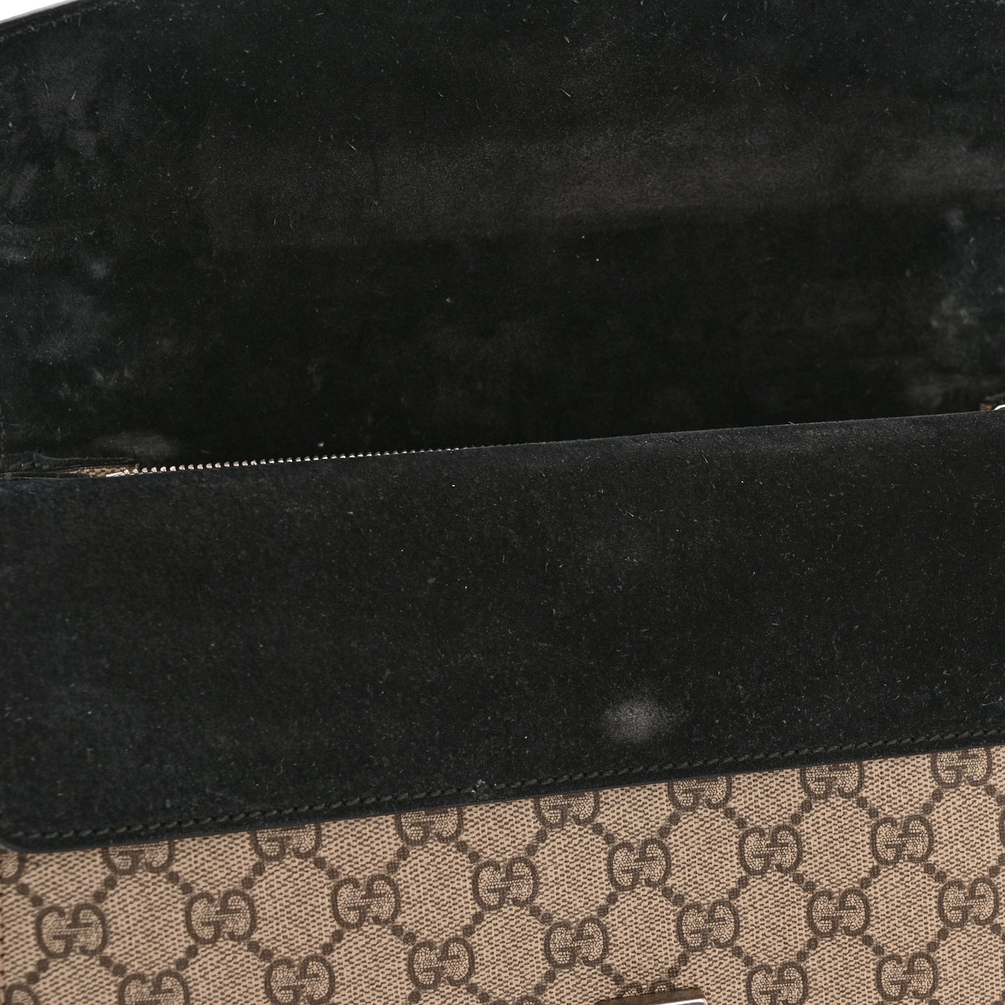 GG Supreme Monogram Small Dionysus Shoulder Bag Black