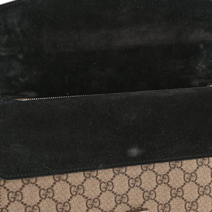 Gucci GG Supreme Monogram Small Dionysus Shoulder Bag Black 11 of 12