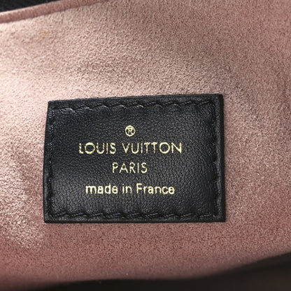 Louis Vuitton Lambskin Embossed Monogram Coussin PM Black 6 of 11