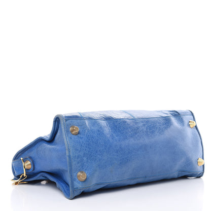 Balenciaga Agneau Giant 21 Gold Hardware Part Time Electric Bleu 4 of 18