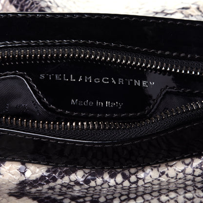 Stella McCartney Eco Python Falabella Fold Over Clutch Grey 6 of 12