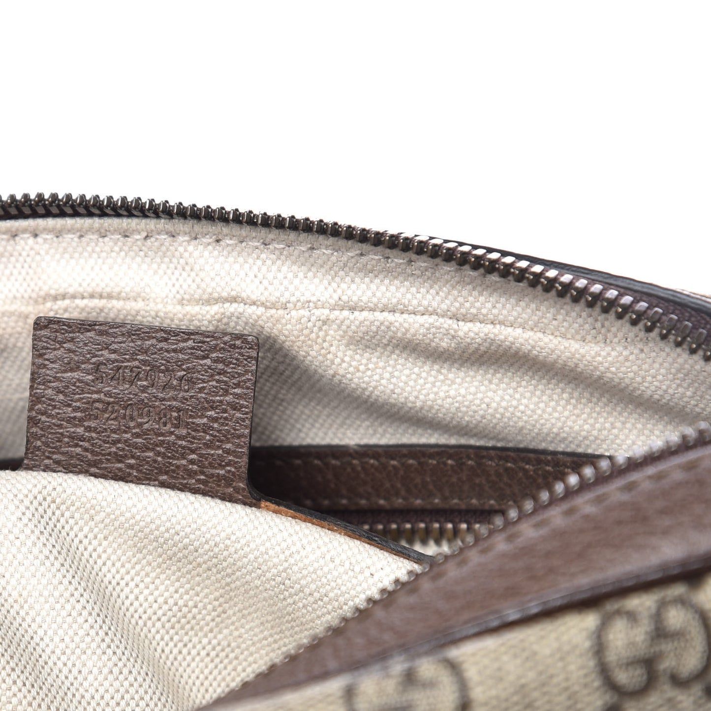 GG Supreme Monogram Web Small Ophidia Messenger Bag Brown