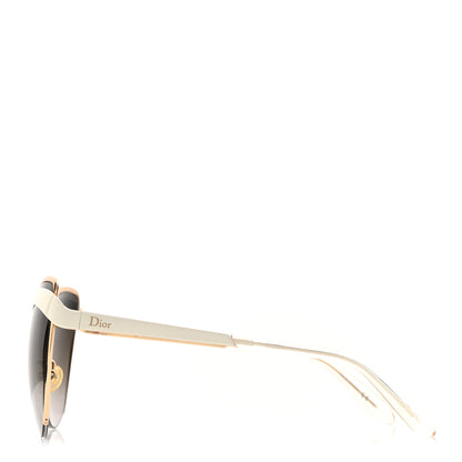 Christian Dior Eyes1 Sunglasses White Gold 3 of 8