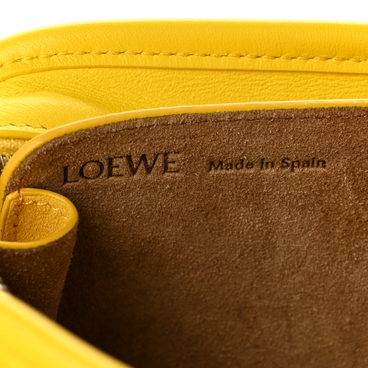 Loewe Soft Calfskin Mini Amazona 180 Daisy Yellow 5 of 8