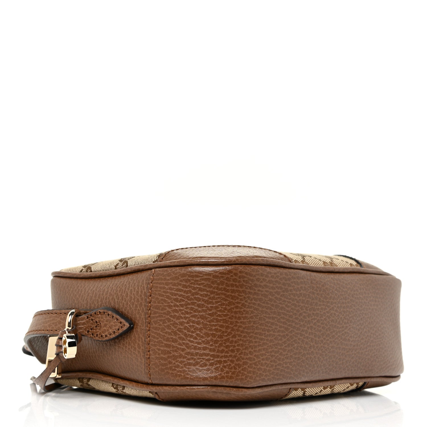 Gucci Monogram Mini Bree Messenger Bag Beige Tabacco 4 of 11