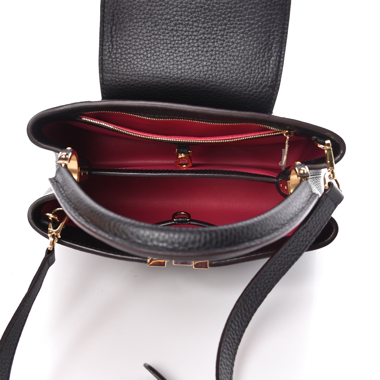 Taurillon Capucines PM Black