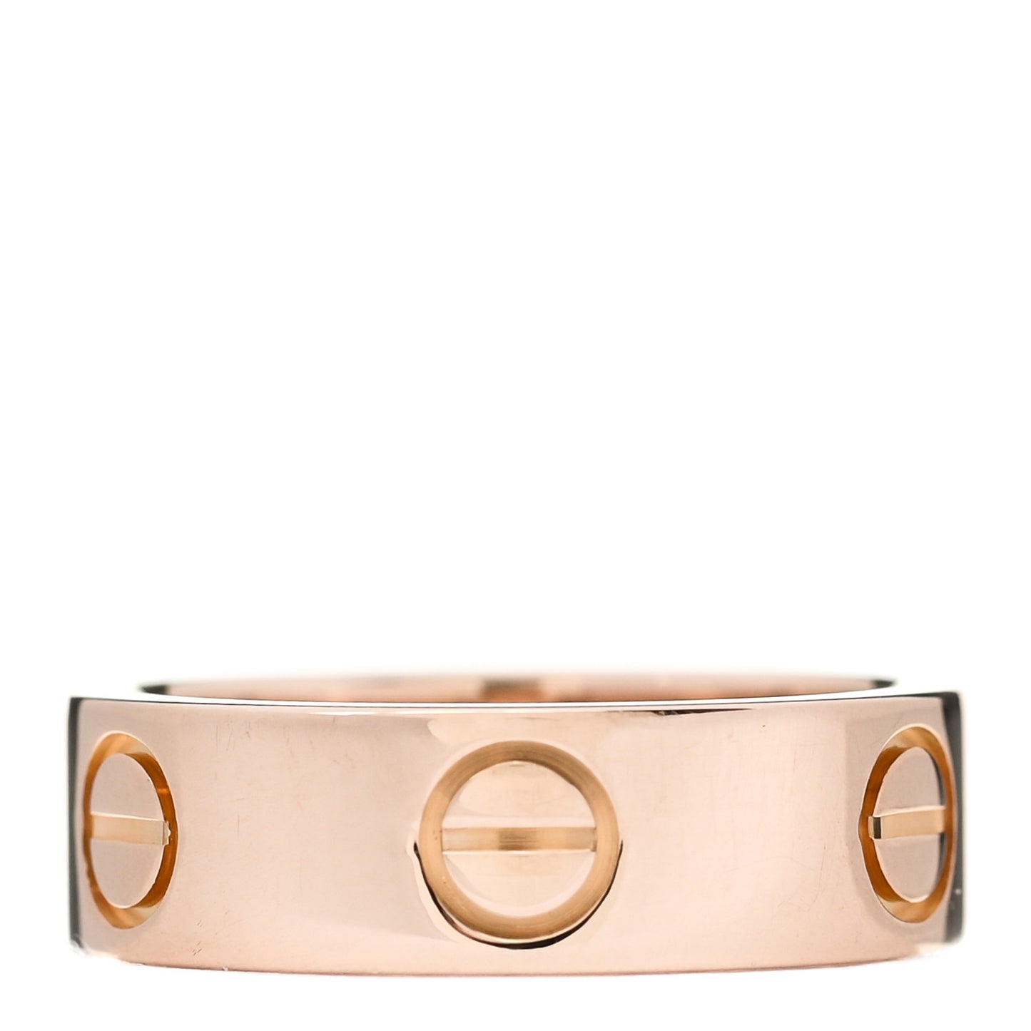 18K Pink Gold 5.5mm LOVE Ring 49 4.75