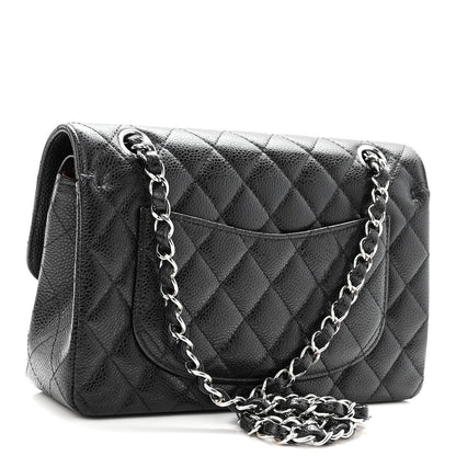 Chanel Caviar Quilted Small Double Flap Black 3 of 10