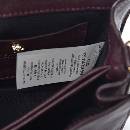 Versace Goatskin Mini Stardvst Shoulder Bag Burgundy 7 of 7