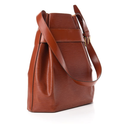 Louis Vuitton Epi Sac D'Epaule Kenyan Fawn 4 of 17