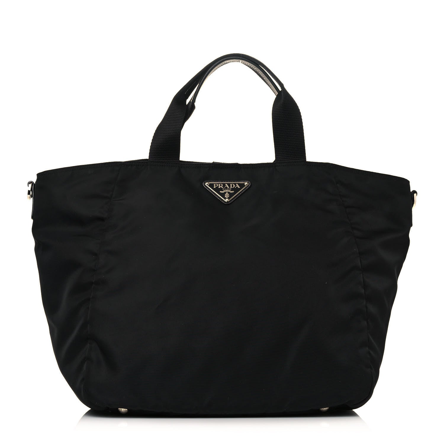 Prada Tessuto Nylon Tote Black 1 of 11