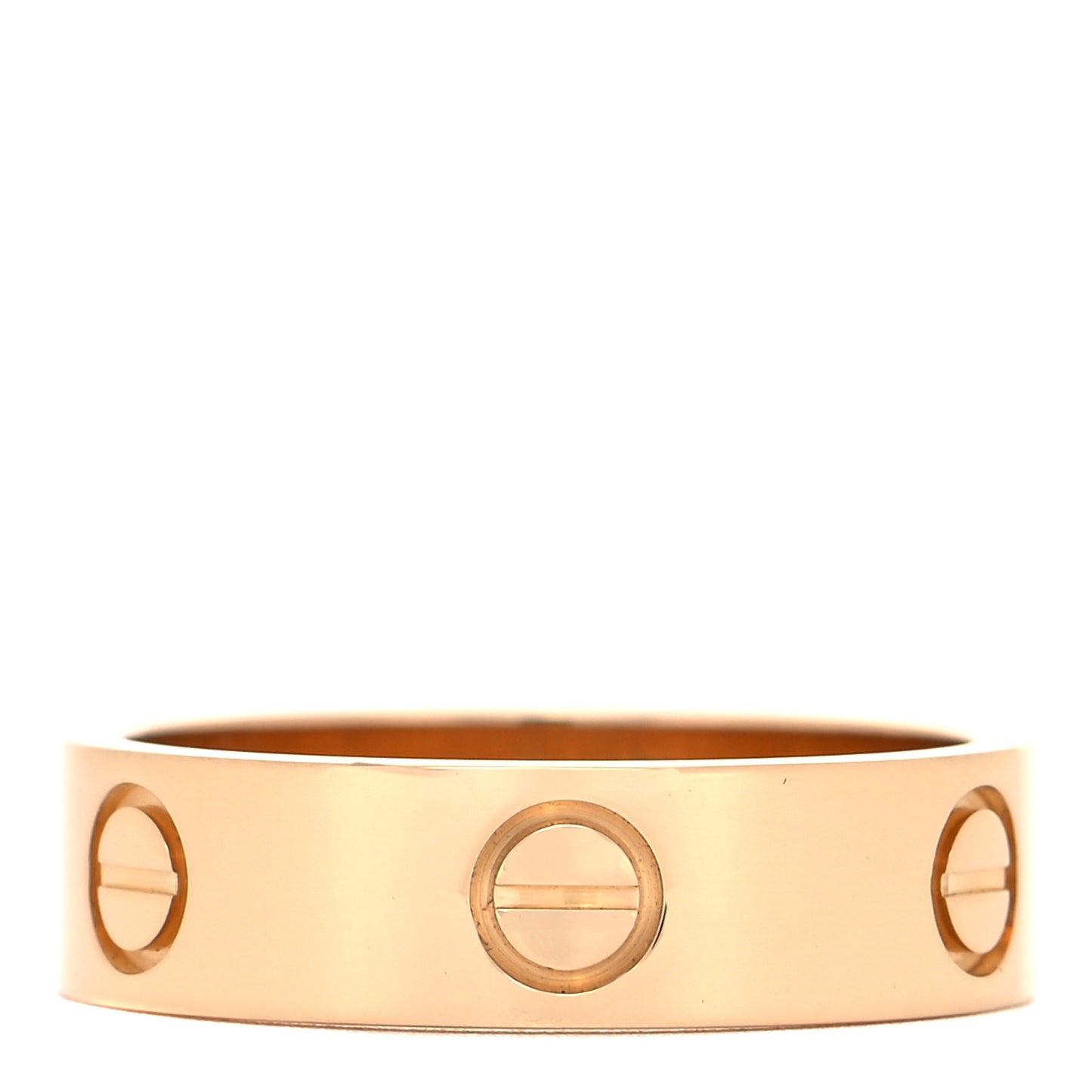18K Yellow Gold 5.5mm LOVE Ring 56 7.5