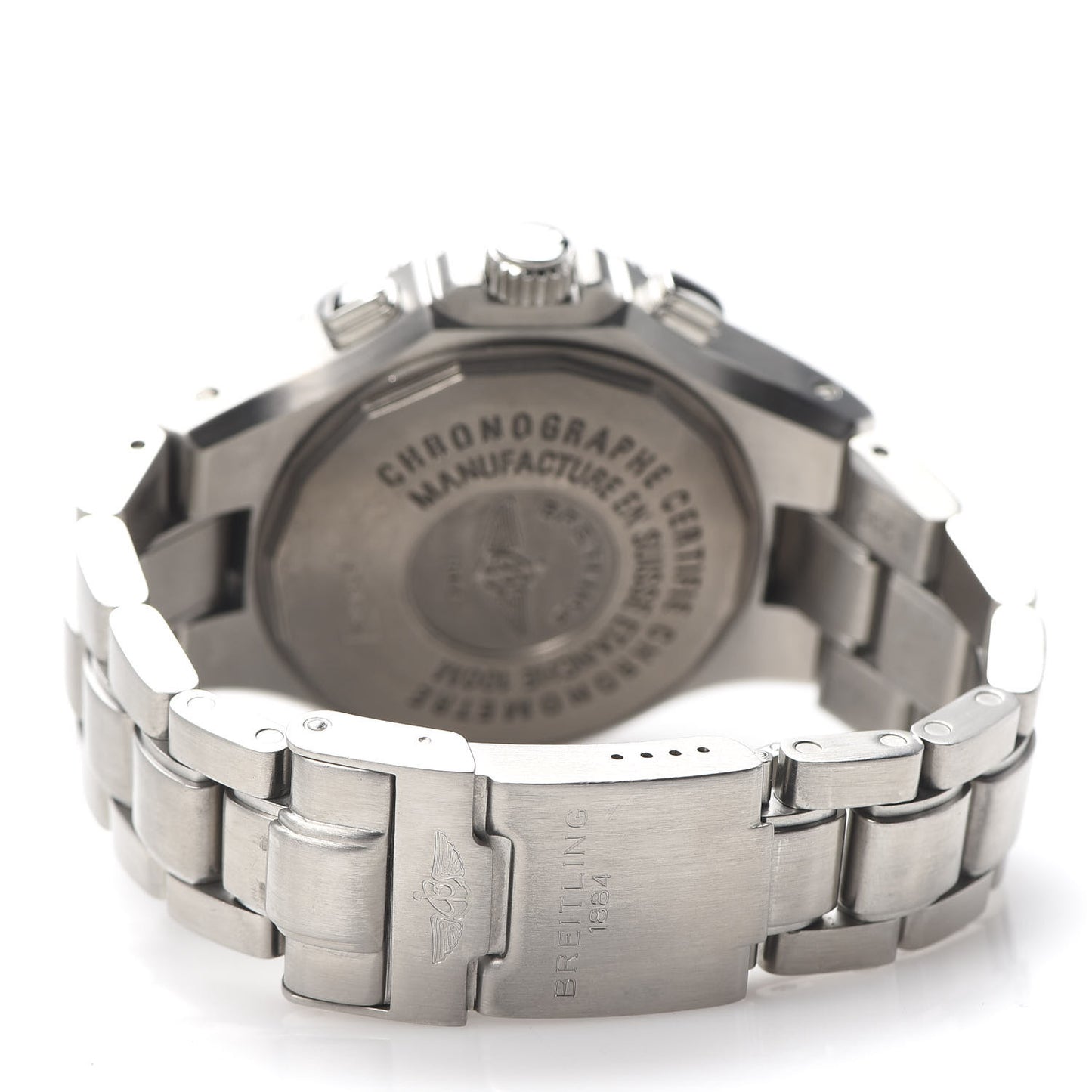 Stainless Steel 45mm Hercules Chronograph Automatic Watch Blue A39362