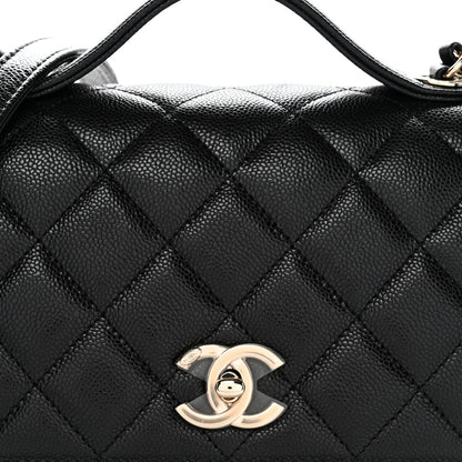 Chanel Caviar Quilted Medium Business Affinity Flap Black 8 of 12