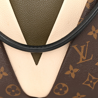 Louis Vuitton Monogram V Tote MM Khaki Cream 15 of 16