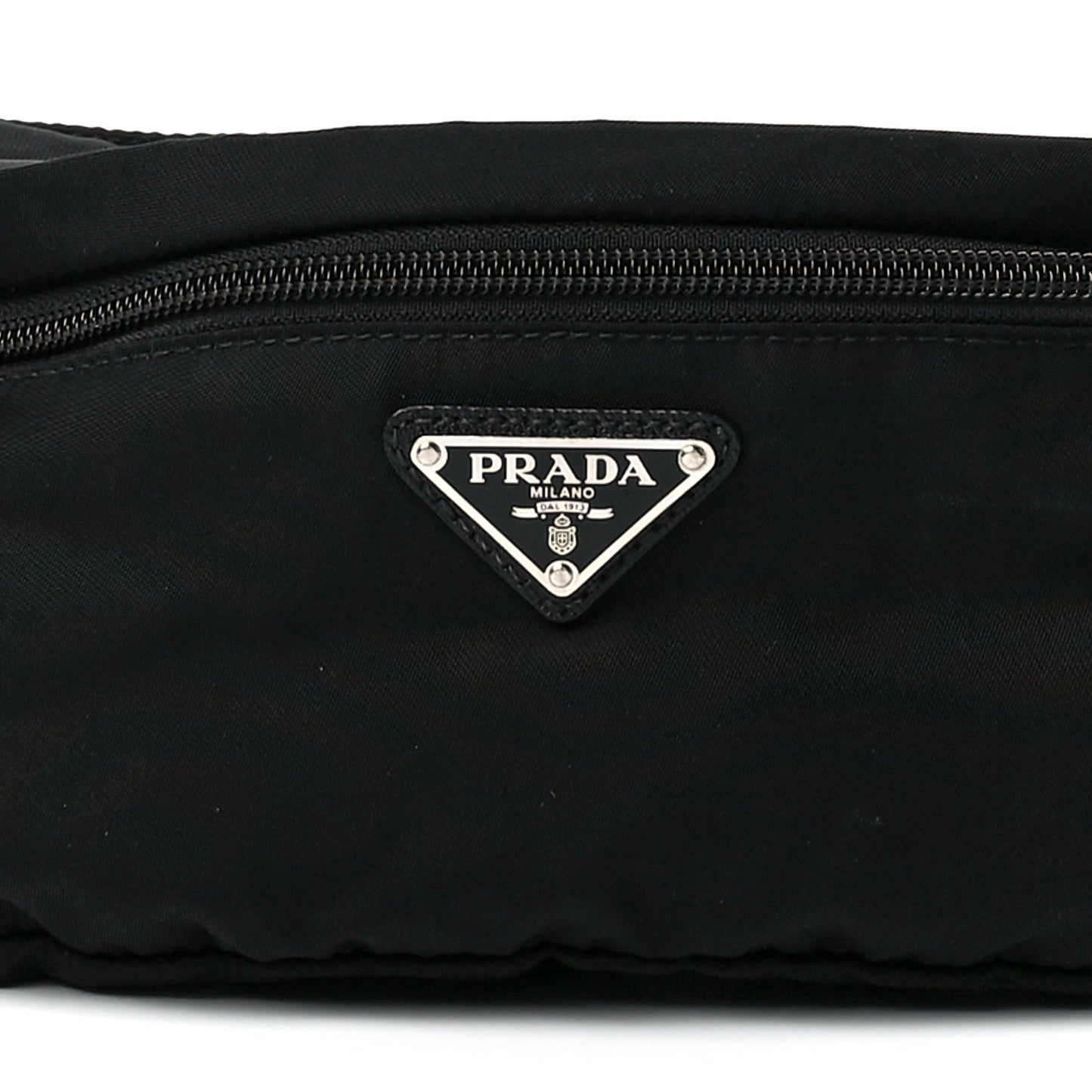 Tessuto Nylon Montagna Belt Bag Black