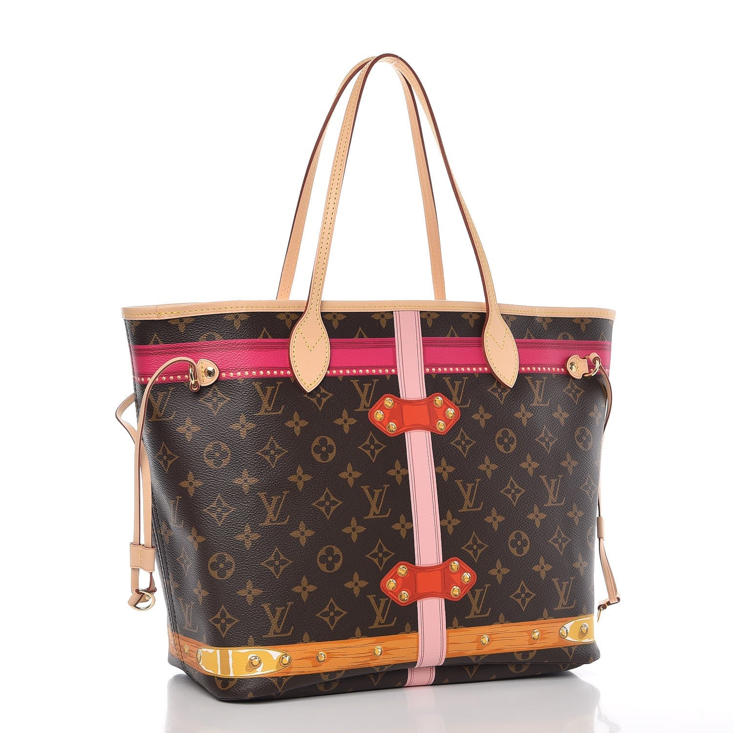 Louis Vuitton Monogram Summer Trunks Neo Neverfull MM 4 of 10