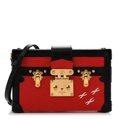 Louis Vuitton Epi Petite Malle Coquelicot 1 of 10