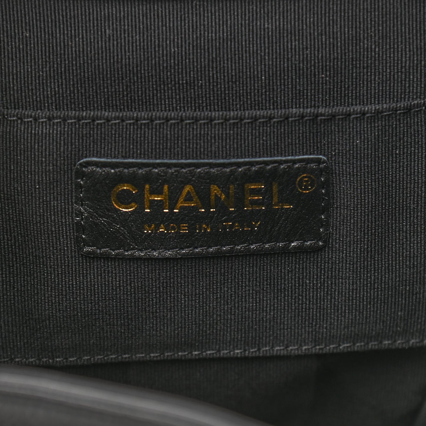 Glazed Aged Calfskin Quilted Small Duma Drawstring Backpack Black