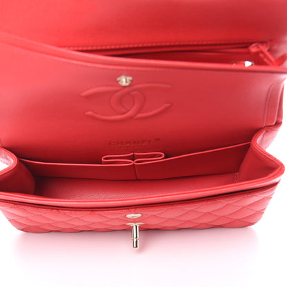 Chanel Caviar Quilted Small Double Flap Red 7 of 10