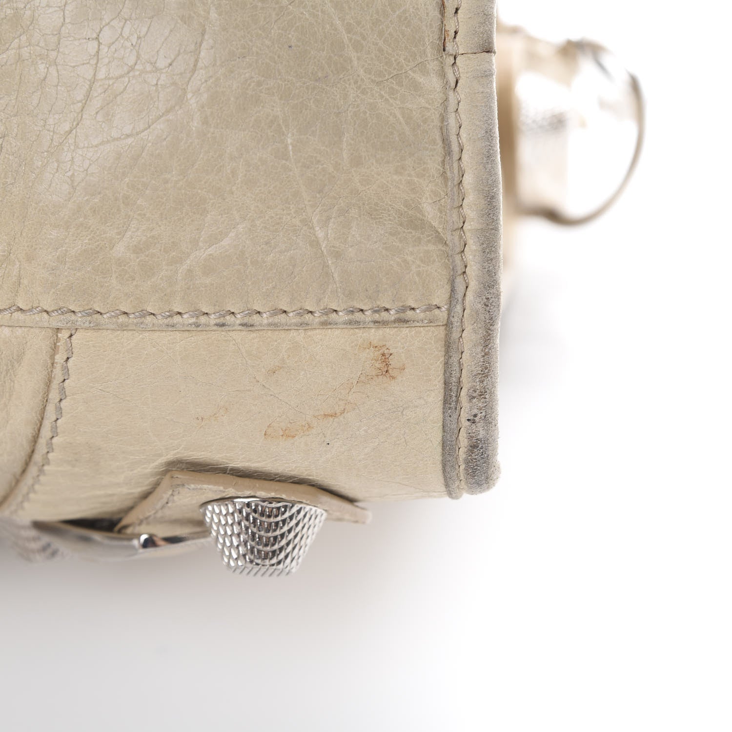 Balenciaga Agneau Giant 21 Silver Hardware City Praline 12 of 25