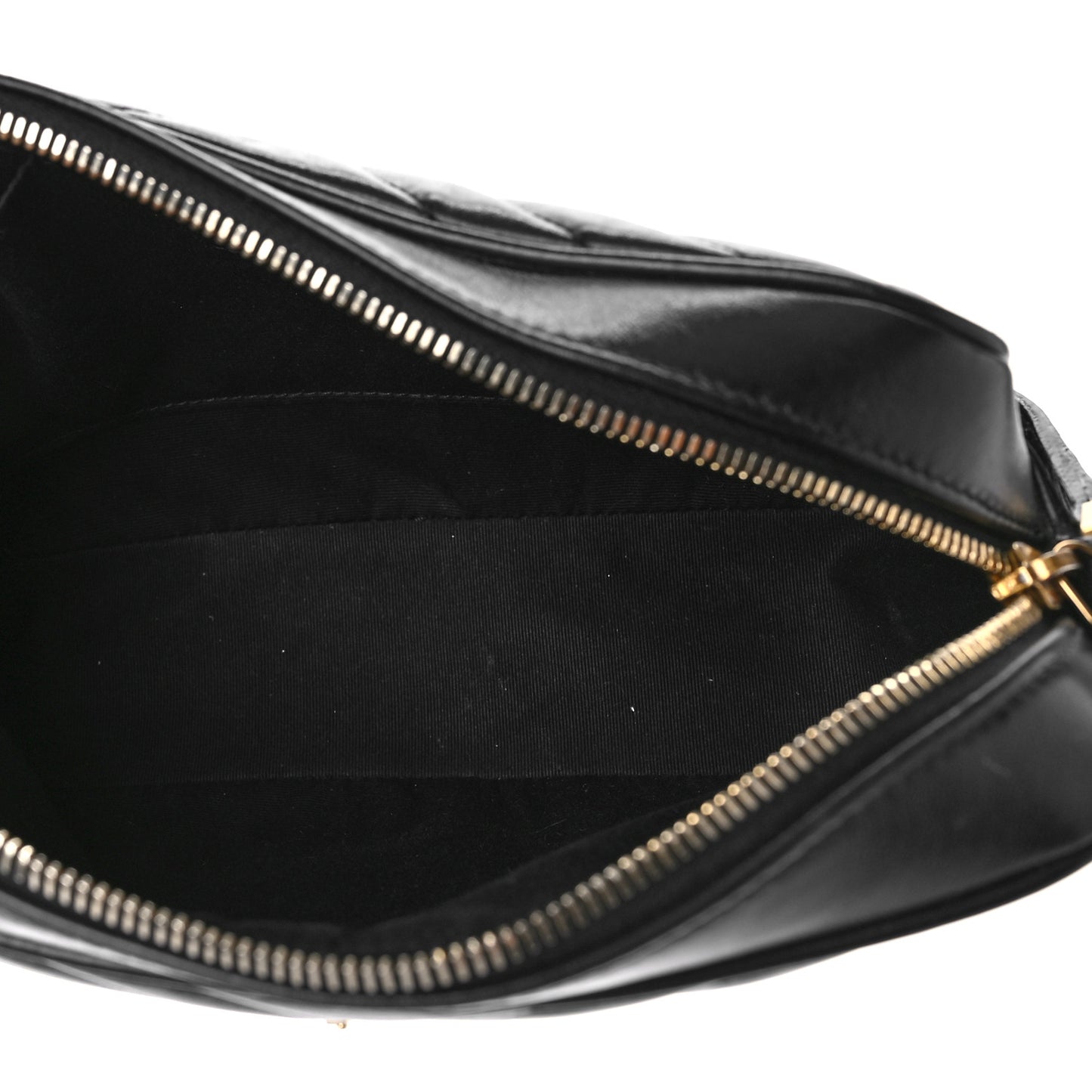 Calfskin Matelasse Monogram Lou Camera Bag Black