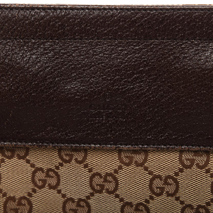 Gucci GG Monogram Double Pocket Belt Bag Dark Brown 8 of 10