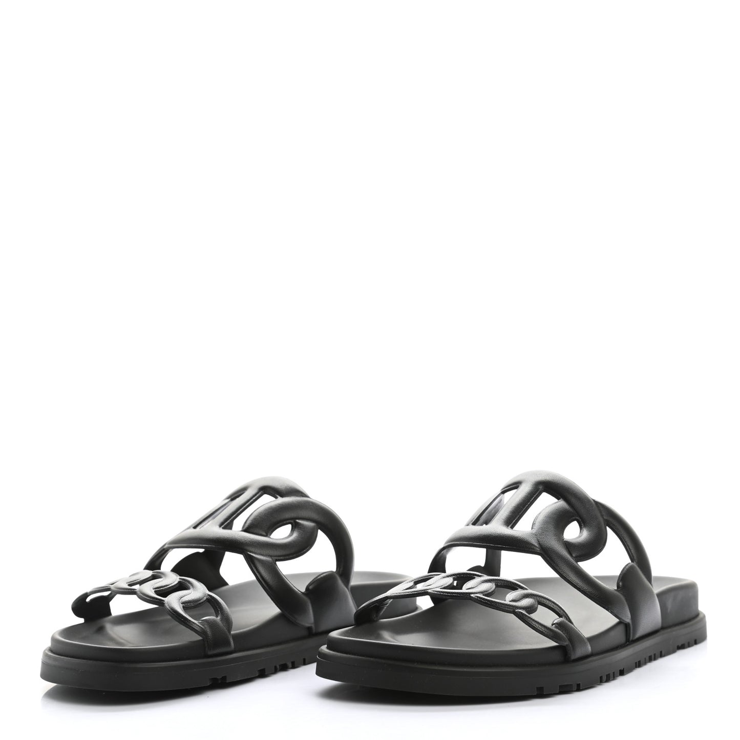Nappa Extra Sandals 36 Black